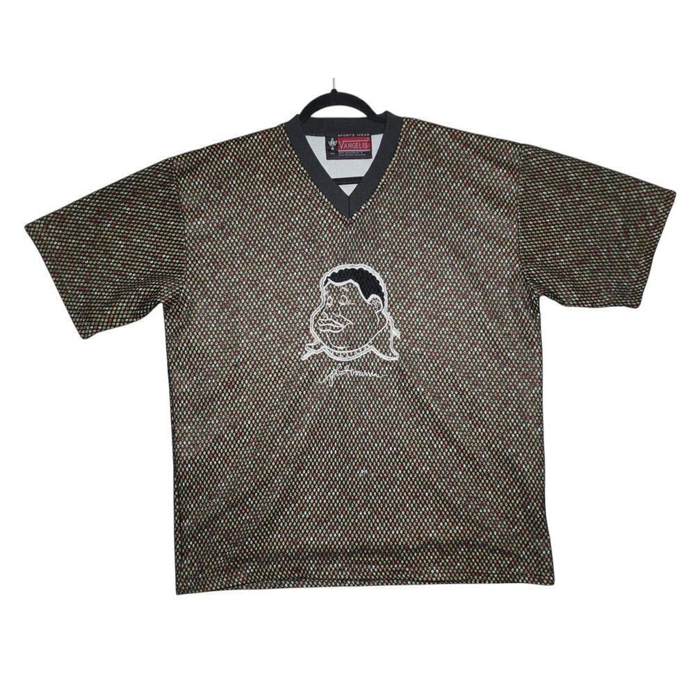 Vintage vangelis Sportswear Graphic Jersey Shirt – Made in Israel – XL